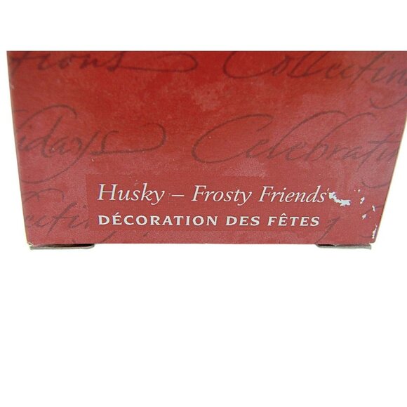 Husky Frosty Friends Pewter Miniature Mini Dog Pendant Hallmark Keepsake 2000 - Picture 3 of 11